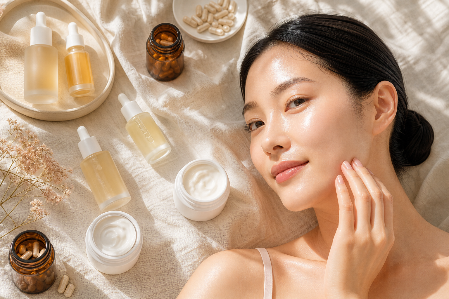Collagen and the Look of Skin Texture