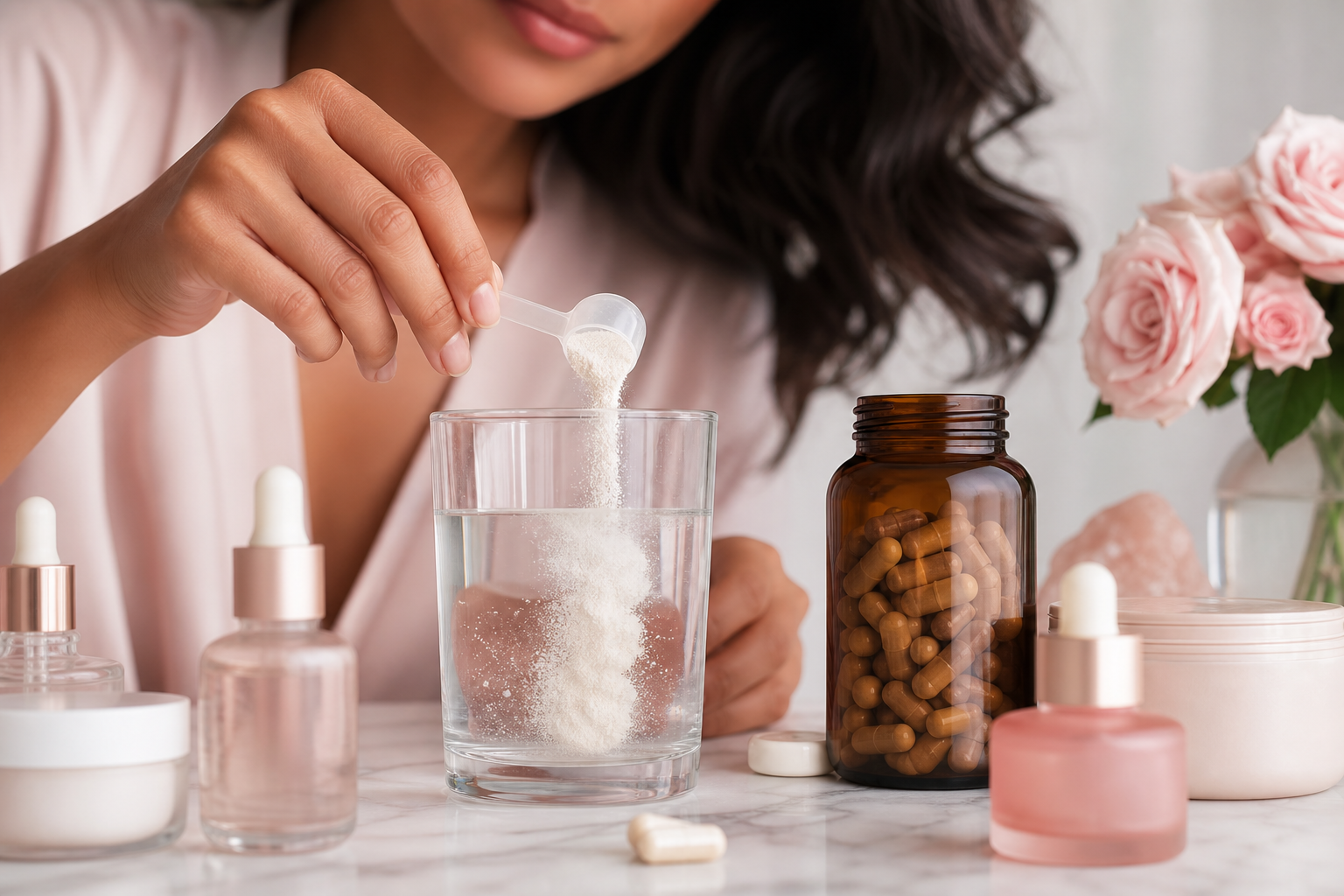 Collagen Peptides: Your Guide to Skin Support Inside Out