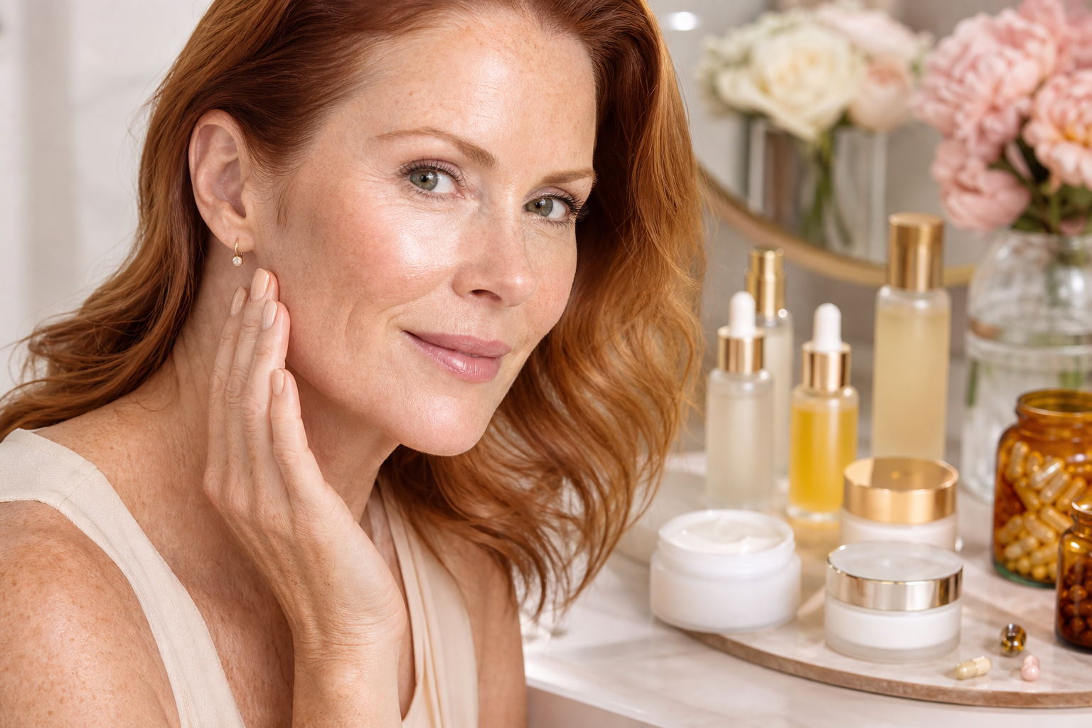 Peptides & Firmer Skin: Your Anti-Aging Routine Guide