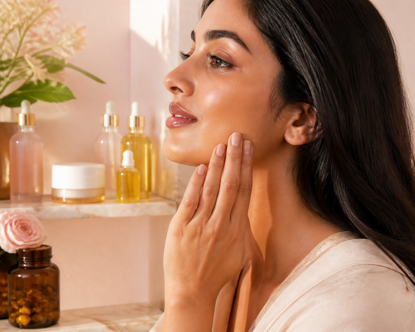Peptides: Firming the Look of Skin From Within