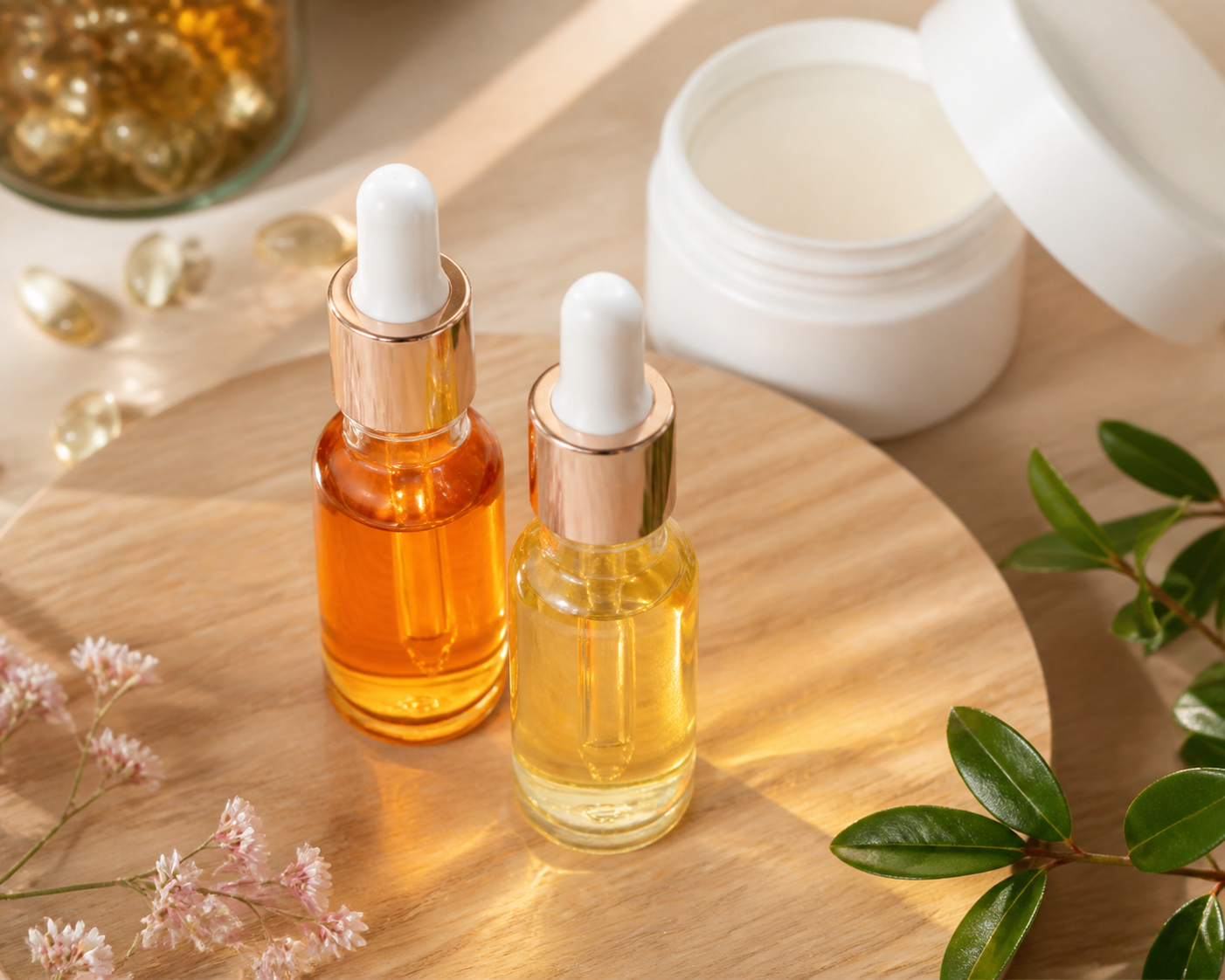 Rosehip Oil & Jojoba Oil for Glowing Skin