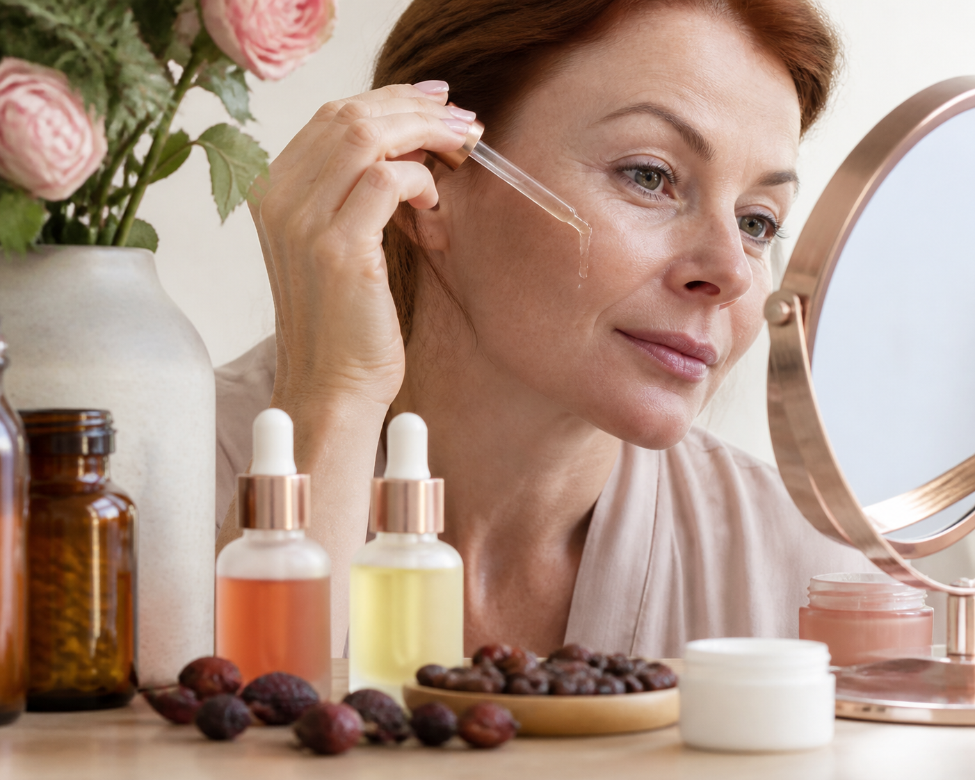 Rosehip Oil & Jojoba Oil for Glowing Skin