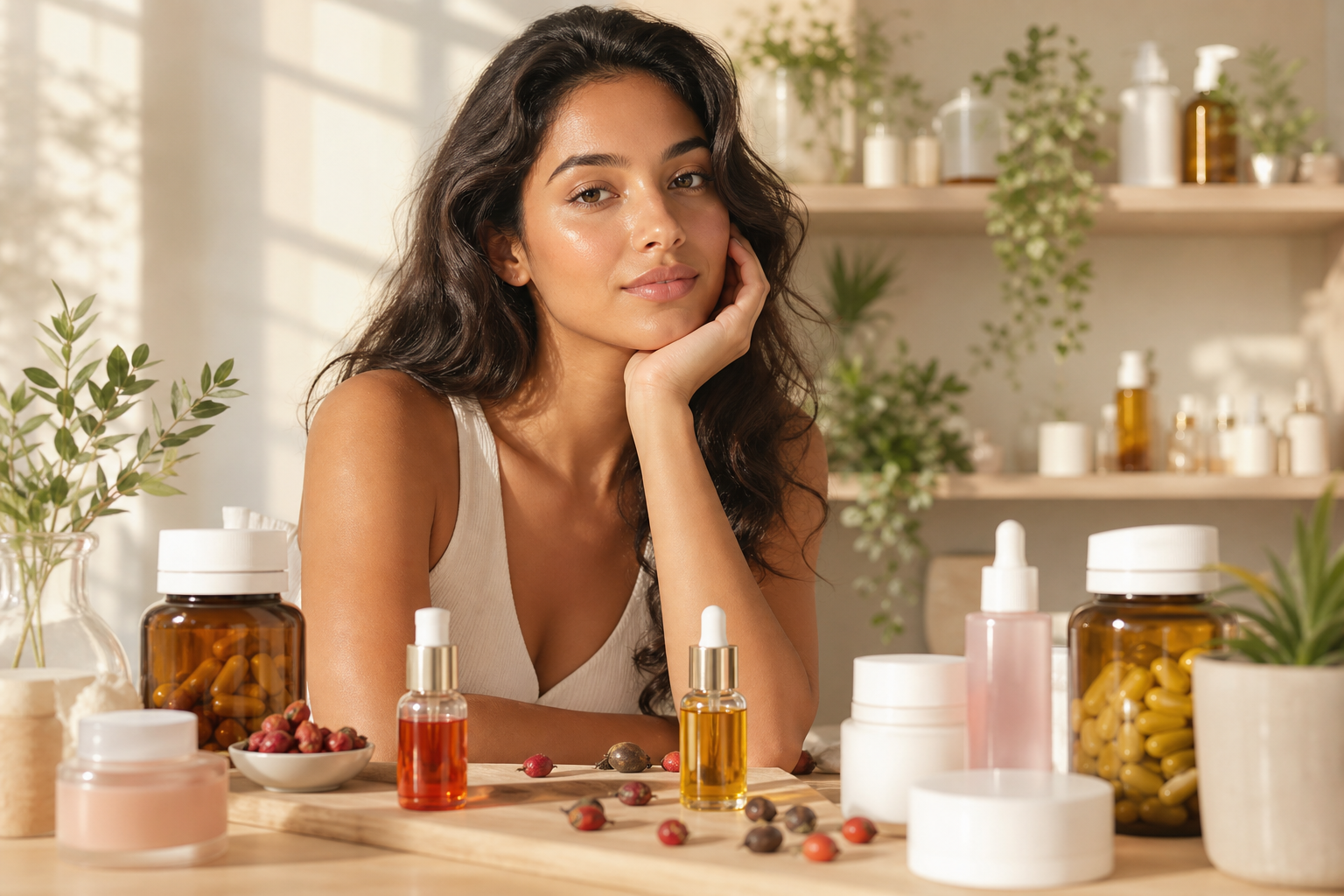 Rosehip Oil & Jojoba Oil for Radiant Skin